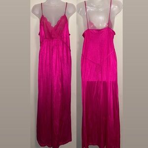 Vintage Gilead pink slip dress